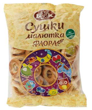 Сушки БКК Малютка Флора, 300 г